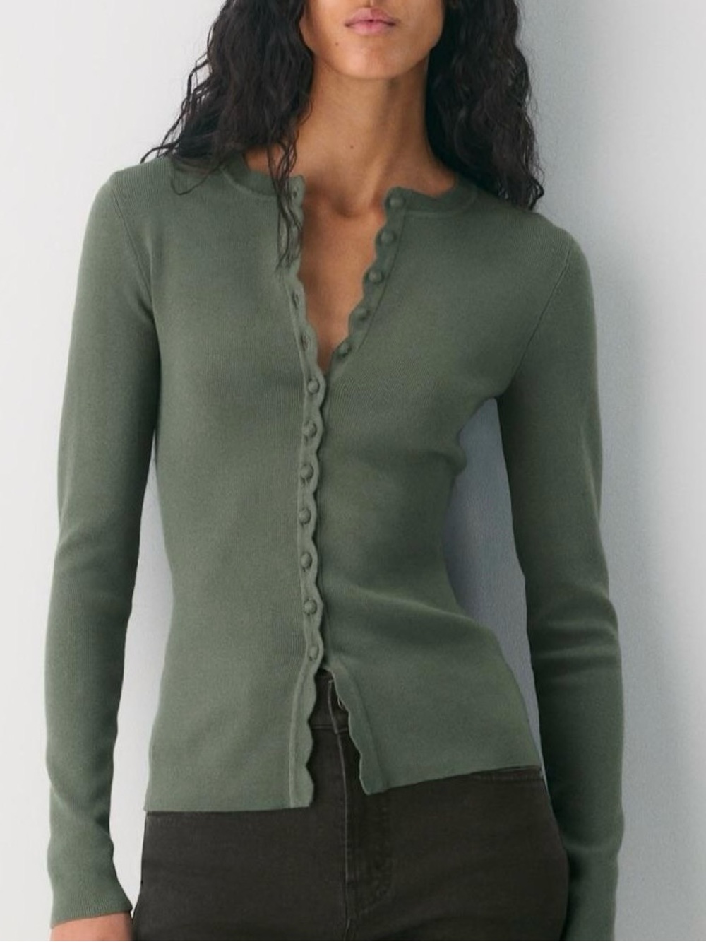 Aritzia Wilfred Shelly Cardigan - SAGESSE